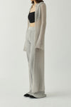 SWAYING/KNIT Mohair Slim Long Cardigan SW22AW1T83 Light Grey PS53